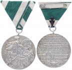 Franz Joseph I. 1848 - 1916
Orden / Anstecker, 1912. auf das Eröffnungsschiessen des K.K. Hauptschiessstandes Erzhzg. Eugen. 6 Z. über Schiessstand/ K...