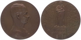 Franz Joseph I. 1848 - 1916
Bronzemedaille, 1913. Böhmen, auf die Deutsch-böhmische Landesschau in Komotau, unter dem Protektorat von Erzherzog Karl.
...