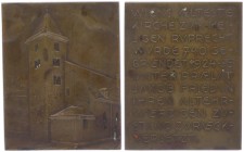 Franz Joseph I. 1848 - 1916
Bronzemedaille, o. Jahr. Plakette auf Wien's älteste Kirche zum Hl. Ruprecht.
Wien
73,43g
vz