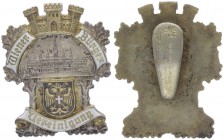 Franz Joseph I. 1848 - 1917
Anstecker, o. Jahr. von Reinemer & Spiegel, zur Wiener Bürger Vereinigung, teilweise versilbert, vergoldet und emailliert,...