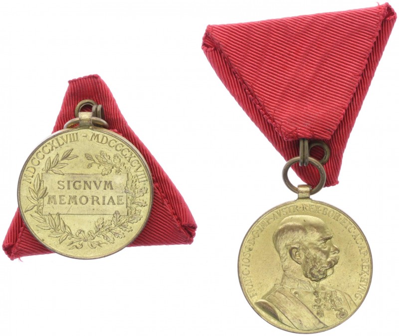 Franz Joseph I. 1848 - 1916
Orden. Kommandeurkreuz 1849 - 1914, V. Mayer & Söhne...