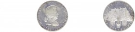 Silbermedaille, 1931
von Hartig, zum 175. Geburtstag von Wolfgang Amadeus Mozart.. Wien
19,40g
stgl