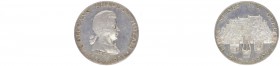 Silbermedaille, 1931
von Hartig, zum 175. Geburtstag von Wolfgang Amadeus Mozart.. Wien
19,40g
stgl
