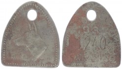 Bronzemedaille, 1937
Hundemarke.. Salzburg
8,07g
ss