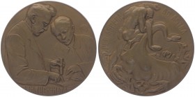 Bronzemedaille, o. Jahr
auf Ehrlich - Hata (Bakteriologe). Wien
119,44g
stgl