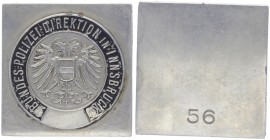 Gürtelschnalle, o. Jahr
der Bundespolizei Innsbruck.. Wien
53,56g
vz