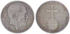 Silbermedaille, 1938
von Hanisch-Concee, Schaffung des Großdeutschen Reiches durch die Angliederung von Österreich und des Sudetenlandes, Kopf Adolf H...