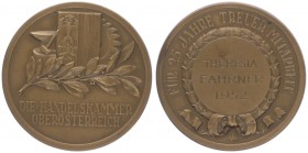 Bronzemedaille, 1952
der Handelskammer Oberösterreich, Dm 42 mm.. Wien
30,88g
stgl
