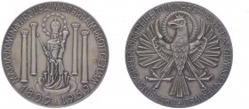 Silbermedaille, 1959
von Köblinger, 150 Jahre Tiroler Freiheitskämpfe, Dm 55 mm.. Wien
68,11g
stgl