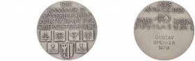 Silbermedaille, 1970
40 Jahre Jubiläum, Kammer d. Gew. Wirtschaft f. Oberösterr., Dm 53 mm, mattiert. Wien 60.26 g.. Wien
60,26g
stgl