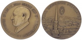 Bronzemedaille, 1971
Das Dankbare Grenzland // Dr. Josef Krainer, Dm 40 mm.. Wien
24,04g
stgl