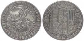 Silbermedaille, 1974
in Form eines Taler 1506, St. Ladislaus von Ungarn, NP., mit Nummer 587.. 24,37g
stgl