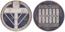 Silbermedaille, 1979
Voest-Alpine, Kalendermedaille, Dm 45 mm.. Wien
25,52g
PP-