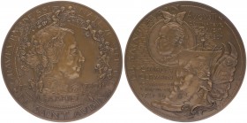 Kupfermedaille, o. Jahr
auf Gabriel de Saint Aubin.. Wien
260,28g
stgl