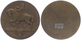 Bronzemedaille, o. Jahr
einseitig, auf Walter von der Vogelweide.. Wien
44,12g
vz