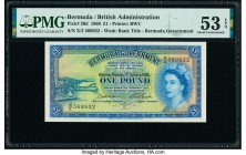 Bermuda Bermuda Government 1 Pound 1.10.1966 Pick 20d PMG About Uncirculated 53 EPQ. 

HID09801242017

© 2020 Heritage Auctions | All Rights Reserved