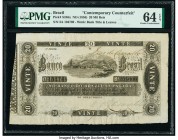 Brazil Banco Do Brazil 20 Mil Reis ND (1856) Pick S246x Contemporary Counterfeit PMG Choice Uncirculated 64 EPQ. 

HID09801242017

© 2020 Heritage Auc...
