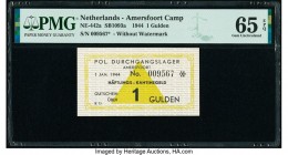Netherlands Amersfoort 1 Gulden 1.1.1944 Pick NE-442a PMG Gem Uncirculated 65 EPQ. 

HID09801242017

© 2020 Heritage Auctions | All Rights Reserved