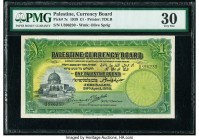 Palestine Palestine Currency Board 1 Pound 20.4.1939 Pick 7c PMG Very Fine 30. 

HID09801242017

© 2020 Heritage Auctions | All Rights Reserved