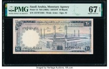 Saudi Arabia Saudi Arabian Monetary Agency 10 Riyals ND (1968) / AH1379 Pick 13 PMG Superb Gem Unc 67 EPQ. 

HID09801242017

© 2020 Heritage Auctions ...