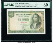 Spain Banco de Espana 1000 Pesetas 4.11.1949 (ND 1951) Pick 138a PMG Very Fine 30. Stains.

HID09801242017

© 2020 Heritage Auctions | All Rights Rese...