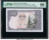 Spain Banco de Espana 5000 Pesetas 6.2.1976 Pick 155 PMG Gem Uncirculated 66 EPQ. 

HID09801242017

© 2020 Heritage Auctions | All Rights Reserved