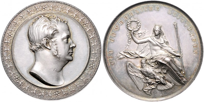Brandenburg in den Marken - Preussen Friedrich Wilhelm III. 1797-1840 Silbermeda...