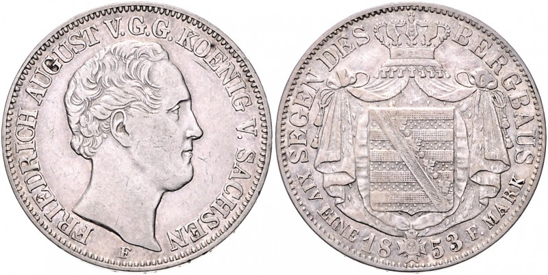 Sachsen - Kurfürstentum, ab 1806 Königreich Friedrich August II. 1836-1854 Ausbe...