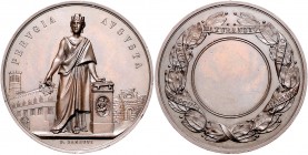 Italien - Perugia Bronzemedaille o.J. (v. Zanetti) Prämie des städtischen Gymnasiums 
50,5mm 67,8g vz+