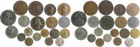 Niederlande - Lots Lot o.J. von 19 Medaillen aus den Jahren 1748 bis 1898, auf verschiedene Anlässe und aus unterschiedlichen Metallen (1x gelocht, 1x...