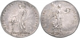 Schweiz - Luzern Silbermedaille 1786 (v. Schwendimann) auf die 400-Jahrfeier der Schlacht bei Sempach Schweiz. Medaillen - vgl. 817/824. 
2 minimale ...