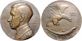 - Erster Weltkrieg Bronzemedaille 1915 (v. Löwental) auf Walter Friedensburg, der als erster Marineflieger mit dem Flugzeug ein britisches Unterseeboo...