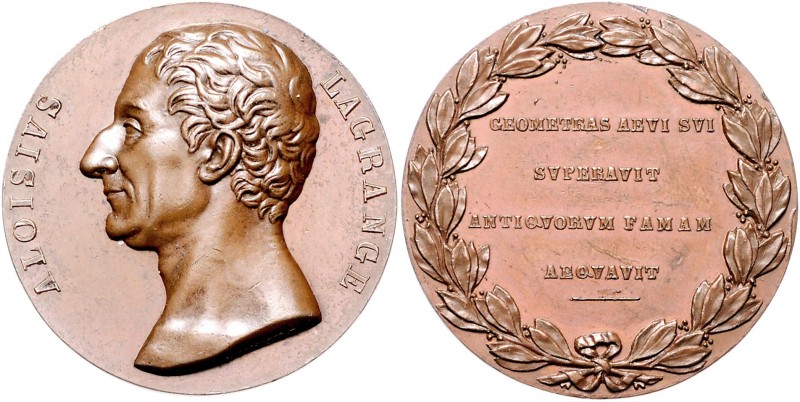 - Wissenschaft und Technik Bronze-Suitenmedaille o.J. (v. Galeazzi) auf den Math...