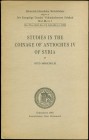 GREECE: MORKHOLM OTTO, “Studies in the Coinage of Antiochus IV of Syria”, Copenhagen: Ejnar Munksgaard, 1963. 1st edition, 8o, pp.75+15 plates of coin...