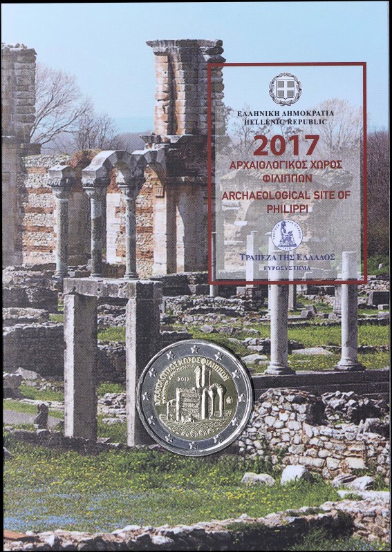 GREECE: 2 Euro (2017) in copper, nickel & nickel brass commemorating the Archaeo...