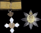 GREECE: Order of the Phoenix (1947-1974). Grand Commander Set. Awarded to Greek citizens who have excelled in the fields of public administration, sci...