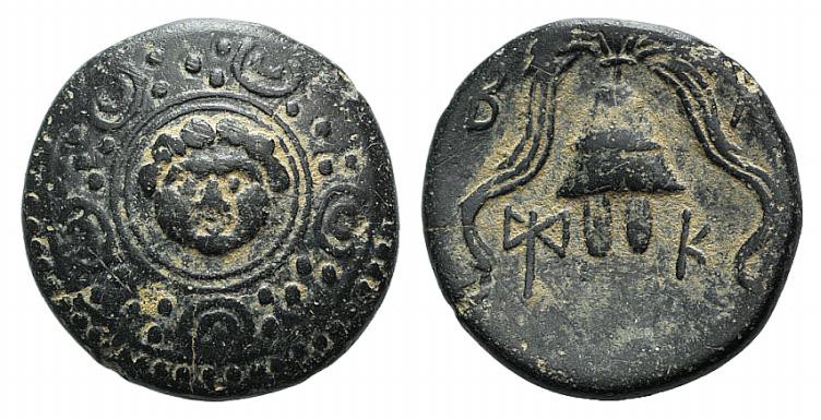 Kings of Macedon, Alexander III ‘the Great’ (336-323 BC). Æ Half Unit (15mm, 3.5...