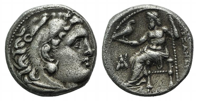 Kings of Macedon, Philip III Arrhidaios (323-317 BC). AR Drachm (15mm, 4.17g, 9h...