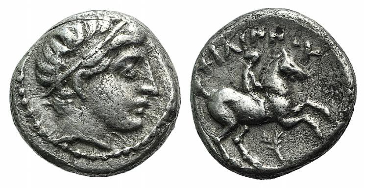 Kings of Macedon, temp. Philip III – Kassander, c. 323/2-315 BC. AR 1/5 Tetradra...