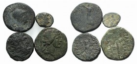 Lot of 4 Greek Æ coins, to be catalog. Lot sold as is it, no returns