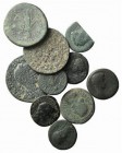 Lot of 10 Roman Provincial Æ coins, to be catalog. Lot sold as is it, no returns