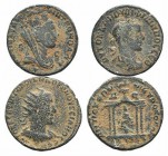 Lot of 2 Roman Provincial Æ coins, including Trebonianus and Philip, to be catalog. Lot sold as it, no returns