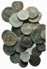 Lot of 35 Roman Imperial Æ coins, to be catalog. Lot sold as it, no returns