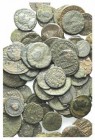 Lot of 98 Roman Imperial and Byzantine Æ coins, to be catalog. Lot sold as it, no returns