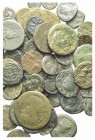 Lot of 98 Roman Imperial Æ coins, to be catalog. Lot sold as it, no returns
