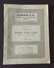 Glendining & Co., A collection of Roman Silver Coins (Augustus to Clodius Albinus) formed by G.R. Arnold. London, 18-18 June 1969. Softcover, 687 lots...
