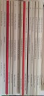 Vecchi Italo, lot of 16 Auction Catalogues. 1,2,3,4,5,6,7,8,9,10,11,12,13,14,15,17. Interesting series, only Auction 16 missing.