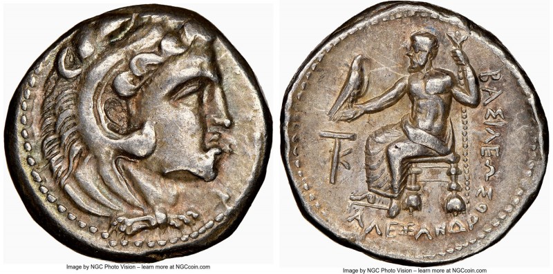 MACEDONIAN KINGDOM. Alexander III the Great (336-323 BC). AR tetradrachm (25mm, ...