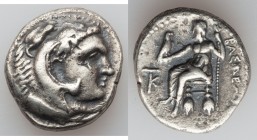 MACEDONIAN KINGDOM. Alexander III the Great (336-323 BC). AR tetradrachm (26mm, 16.89 gm, 12h). About VF. Lifetime-early posthumous issue of Cyprus, C...