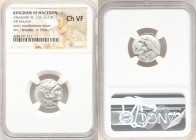 MACEDONIAN KINGDOM. Alexander III the Great (336-323 BC). AR drachm (18mm, 5h). NGC Choice VF. Posthumous issue of Lampsacus, ca. 310-301 BC. Head of ...